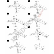 Rosetta plastica guida fusello 12x22x9x0,7 BirelArt, MONDOKART