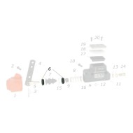 Rubber Seal CRG Brake Pump V04 / V05, mondokart, kart, kart