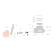 Pump spring cap UP / V04 / V05 CRG, mondokart, kart, kart