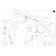 Extensión soporte silenciador BirelArt, MONDOKART, kart, go