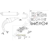 Kit Gaskets & Or Maxter MXO, mondokart, kart, kart store