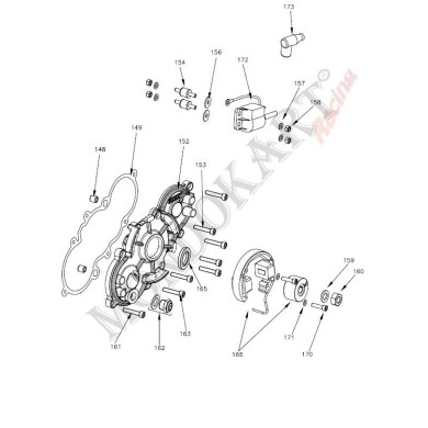Indicator Nivel Aceite M16 x 1,5 Vortex, MONDOKART, kart, go