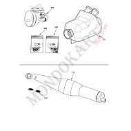Carburetor Ibea 24 Vortex blue DVS, mondokart, kart, kart Carburetor Ibea 24 Vortex blue DVS, mondokart, kart, kart