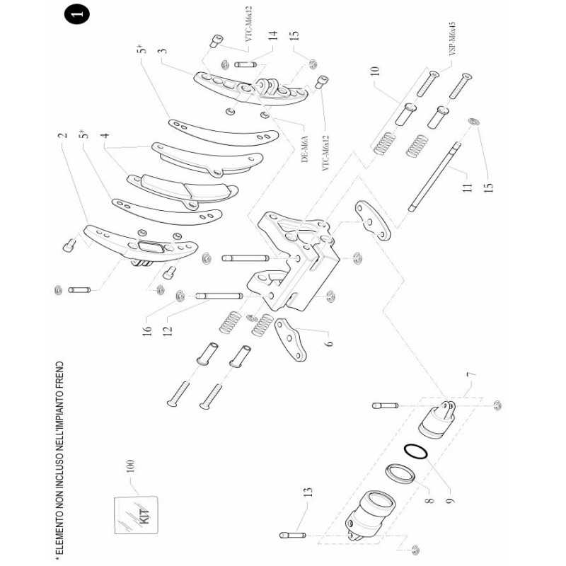 Stop Anellino 3,1x11x1 BirelArt, mondokart, kart, kart store
