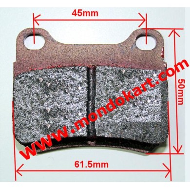 Brake pad REAR Parolin Energy PCR, mondokart, kart, kart store