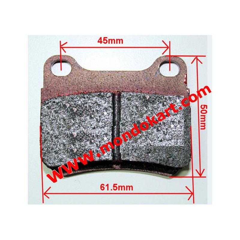 Brake pad REAR Parolin Energy PCR, mondokart, kart, kart store