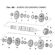 Getriebe AS Z 2 ^ 29 Sekundär TM KZ10B (AB-Code), MONDOKART