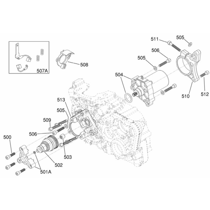 Motorino avviamento X30 Shifter 125cc 175cc, MONDOKART, kart