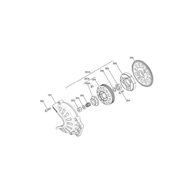 Campana Embrague Iame Reedster KF, MONDOKART, kart, go kart