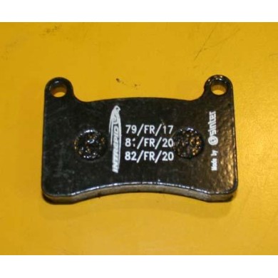 Pastilla Freno trasera Intrepid KF KZ (R2K), MONDOKART, kart