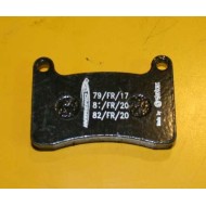 Pastiglia freno posteriore Intrepid KF KZ (R2K), MONDOKART