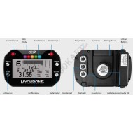 MyChron 5 Basic AIM - GPS Lap timer - Con Sonda ACQUA