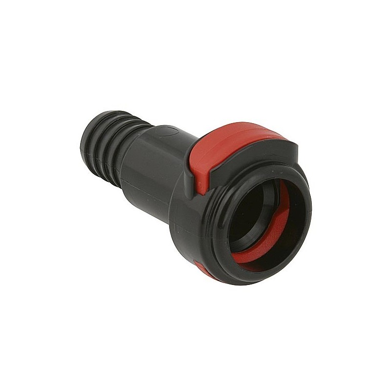 Fitting water hose to the female quick coupling, mondokart