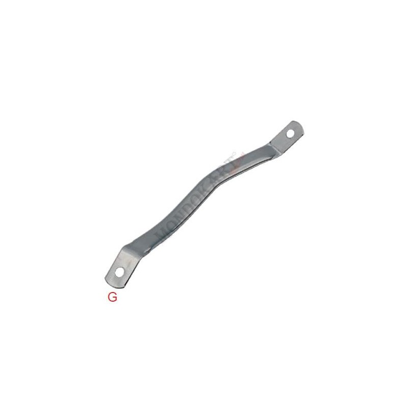 Additional support curved seat KZ 300mm OTK TonyKart