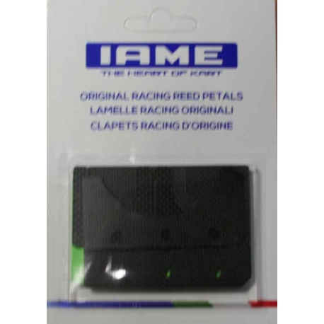 Kit lamelle in carbonio 0,30/0,33 originali Iame Screamer (1-2)