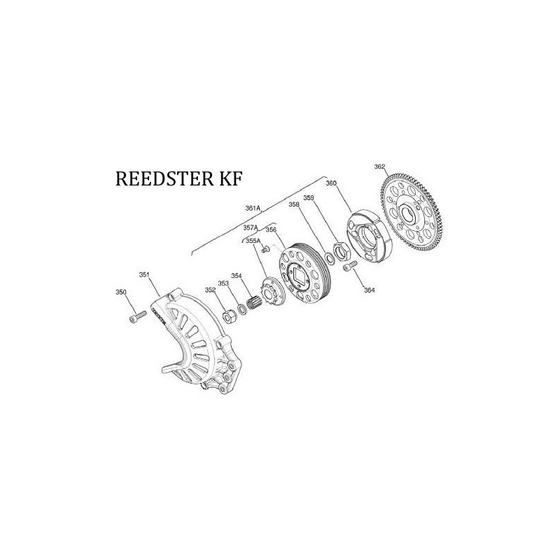 Rondelle Interne Cage Embrayage Pinion Iame, MONDOKART, kart