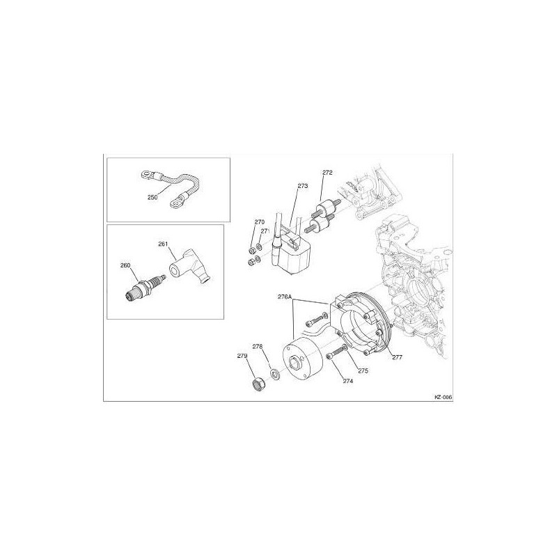 Rondelle Interne Cage Embrayage Pinion Iame, MONDOKART, kart