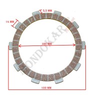 Disque Embrayage TM, MONDOKART, kart, go kart, karting, pièces