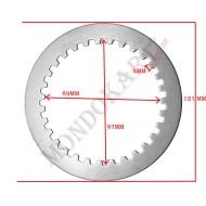 Disque Embrayage Acier 1,5mm TM, MONDOKART, kart, go kart