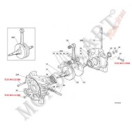 Clavette Embrayage / pignon / volant Iame, MONDOKART, kart, go