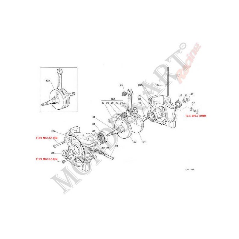 Joint Raccord pression Iame, MONDOKART, kart, go kart, karting