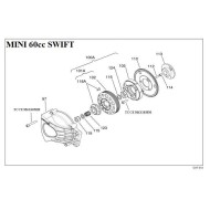 Rondella Interna Frizione Pignone (Accensione) Iame, MONDOKART