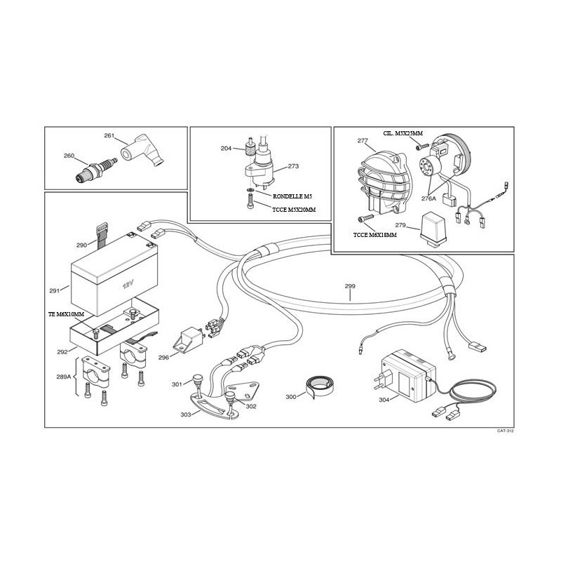Support batterie IAME X30 - Swift - KF, MONDOKART, kart, go