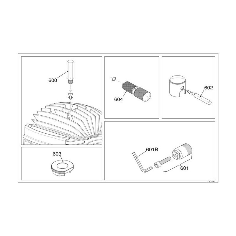 Outil Arrête piston IAME, MONDOKART, kart, go kart, karting