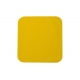 Klebeplatte, gelber Kristall HQ, MONDOKART, kart, go kart