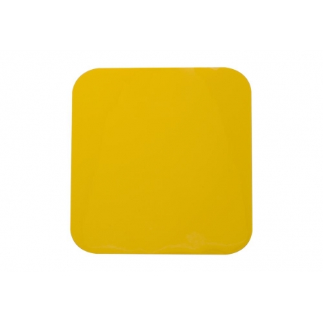 Adhesivo amarillo Tabla Crystal HQ, MONDOKART, kart, go kart