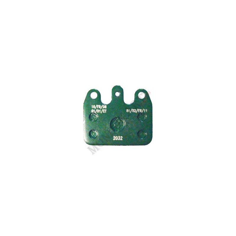Brake Pad GREEN Duralcan V05 rear CRG, mondokart, kart, kart
