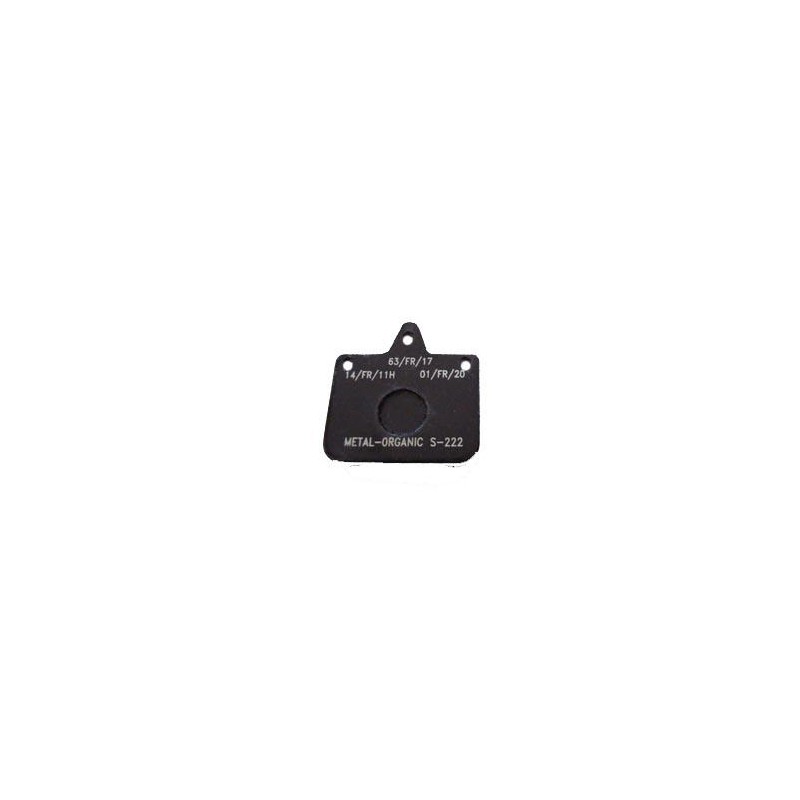 Pastiglia Freno V04 - V06 - Mini New Age Standard nero CRG
