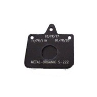 Plaquette frein V04 - V06 - Mini New Age Noir standard CRG