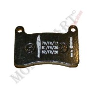 Pastiglia freno posteriore Intrepid KF KZ (R2K), MONDOKART