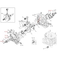 Rondelle Bronze Argenté 20 mm Iame, MONDOKART, kart, go kart