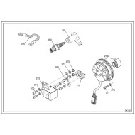CDI Box / Zündspule Motor OKJ Blau, MONDOKART, kart, go kart