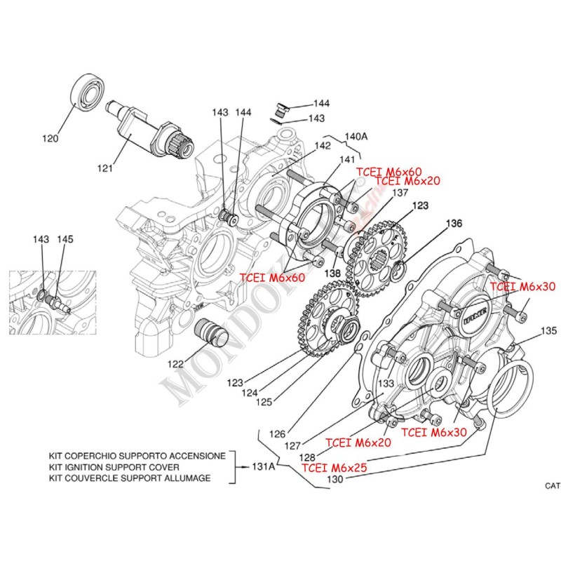 OR Rubber for Starter Iame, mondokart, kart, kart store