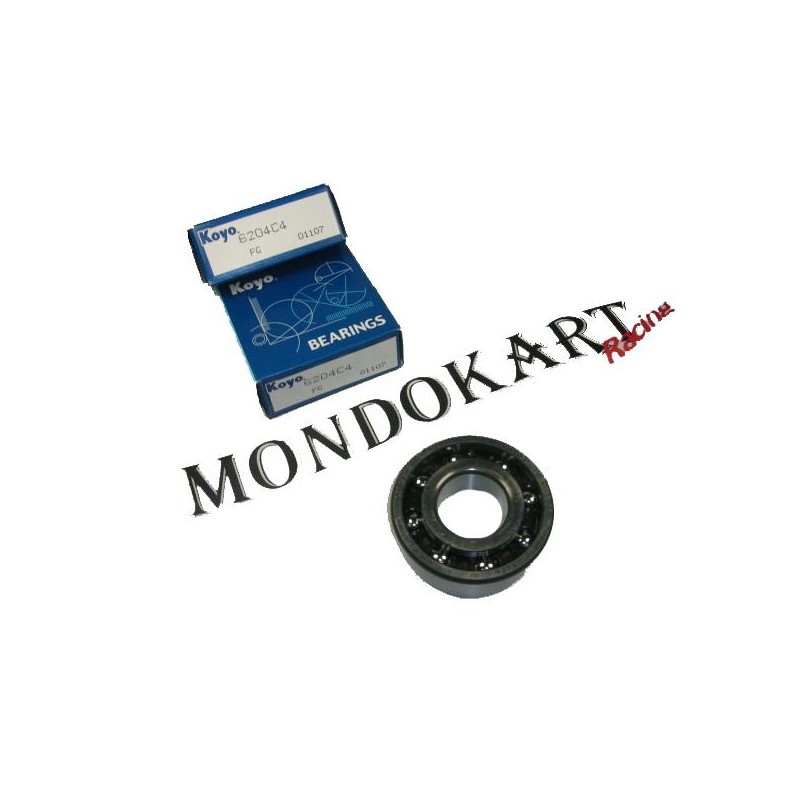 Cuscinetto 6204 C4 Koyo, MONDOKART, kart, go kart, karting
