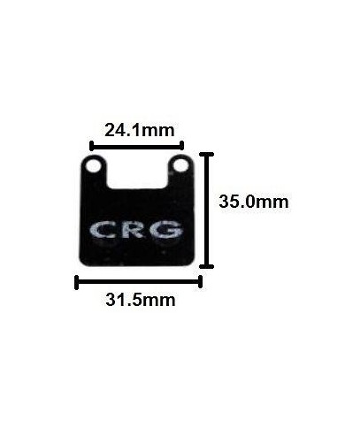 Brake Pad PUFFO 50cc CRG