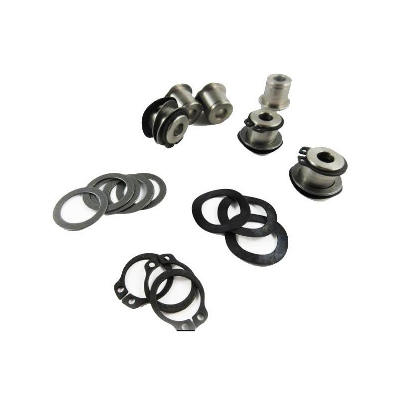 Kit Buje Disco Freno Trasero Birel 80X180X16, MONDOKART, kart