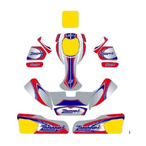 Designkit Zanardi Aufkleber im Angebot - Jetzt Kaufen bei Mondokart Designkit Zanardi Aufkleber im Angebot - Jetzt Kaufen bei Mondokart